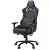 Cadeira gaming universal ASUS ROG Chariot X assento acolchoado preto