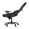 Cadeira gaming universal ASUS ROG Chariot X assento acolchoado preto