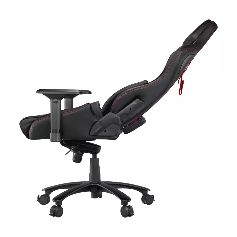 Cadeira gaming universal ASUS ROG Chariot X assento acolchoado preto