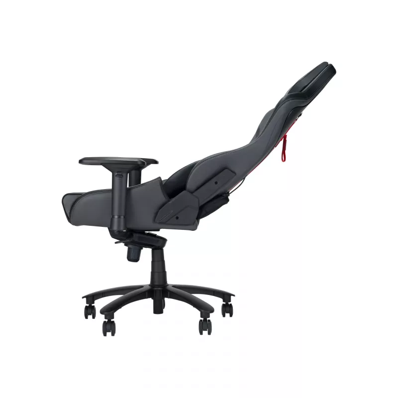 Cadeira gaming universal ASUS ROG Chariot X assento acolchoado cinzento