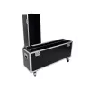 Flightcase Roadinger 31998012 contraplacado preto prateado 41,6 kg