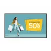 Sharp PN-HY431 ecrã plano de sinalização digital 109,2 cm (43 polegadas) TFT 500 cd/m² 4K Ultra HD preto 24/7