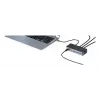 eSTUFF GLB232006 estação de acoplamento USB-C tripla