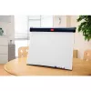 Cavalete para flipchart Nobo Barracuda Desktop, aço, azul, branco, China, 6,93 kg, 750 mm, 655 mm