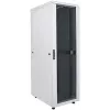 Intellinet armário de rede 19 inch – autónomo, 32HE, 800x800mm (largura x profundidade), cinzento, Flatpack, máx. 1500kg, fecho multiponto da porta, uma fechadura por painel lateral, profundidade útil 123 a 573mm, IP20, Rack, aço