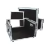 Flightcase Roadinger 30110003 contraplacado preto prateado 11 kg