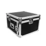 Flightcase Roadinger 30110003 contraplacado preto prateado 11 kg