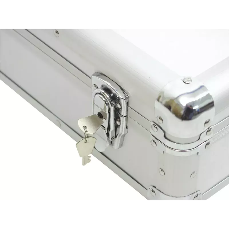 Flightcase Roadinger 30125340 contraplacado prateado 5,9 kg