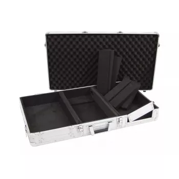 Flightcase Roadinger 30125340 contraplacado prateado 5,9 kg