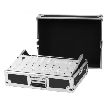 Flightcase Roadinger 30111560 contraplacado preto prateado 7,7 kg