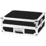 Flightcase Roadinger 30111560 contraplacado preto prateado 7,7 kg