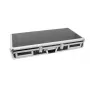 Flightcase Roadinger 30125346 controlador de DJ contraplacado preto prateado