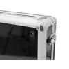 Hardcase Roadinger 30125342 para controlador de DJ contraplacado preto prateado