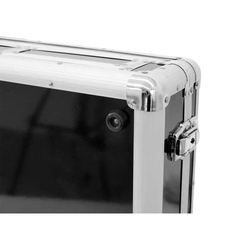Hardcase Roadinger 30125342 para controlador de DJ contraplacado preto prateado