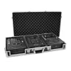 Hardcase Roadinger 30125342 para controlador de DJ contraplacado preto prateado