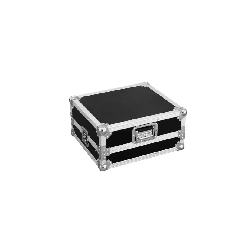 Flightcase Roadinger 30111563 contraplacado preto prateado 10,7 kg