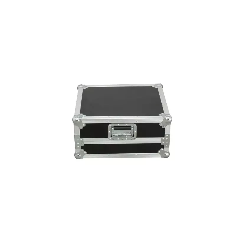 Flightcase Roadinger 30111563 contraplacado preto prateado 10,7 kg