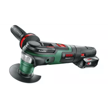 Bosch AdvancedMulti 18 ferramenta multifunções a bateria com 1 x bateria PBA 18V 2.5 Ah