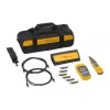 Testador PoE Fluke MicroScanner PoE preto azul amarelo RJ-45 RJ-11