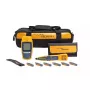Testador PoE Fluke MicroScanner PoE preto azul amarelo RJ-45 RJ-11