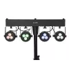 Projetor para calha eletrificada Eurolite 42109606 LED para interiores redondo preto