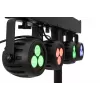Projetor para calha eletrificada Eurolite 42109606 LED para interiores redondo preto
