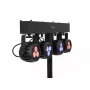 Projetor para calha eletrificada Eurolite 42109606 LED para interiores redondo preto