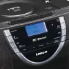 Leitor de CD pessoal Lenco SCD-600 preto prateado DAB+ FM PLL