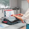 GBC CombBind® CB25 Encadernadora manual, encadernadora de pente, manual, 390 folhas, Preto, Vermelho