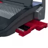 GBC CombBind® CB25 Encadernadora manual, encadernadora de pente, manual, 390 folhas, Preto, Vermelho