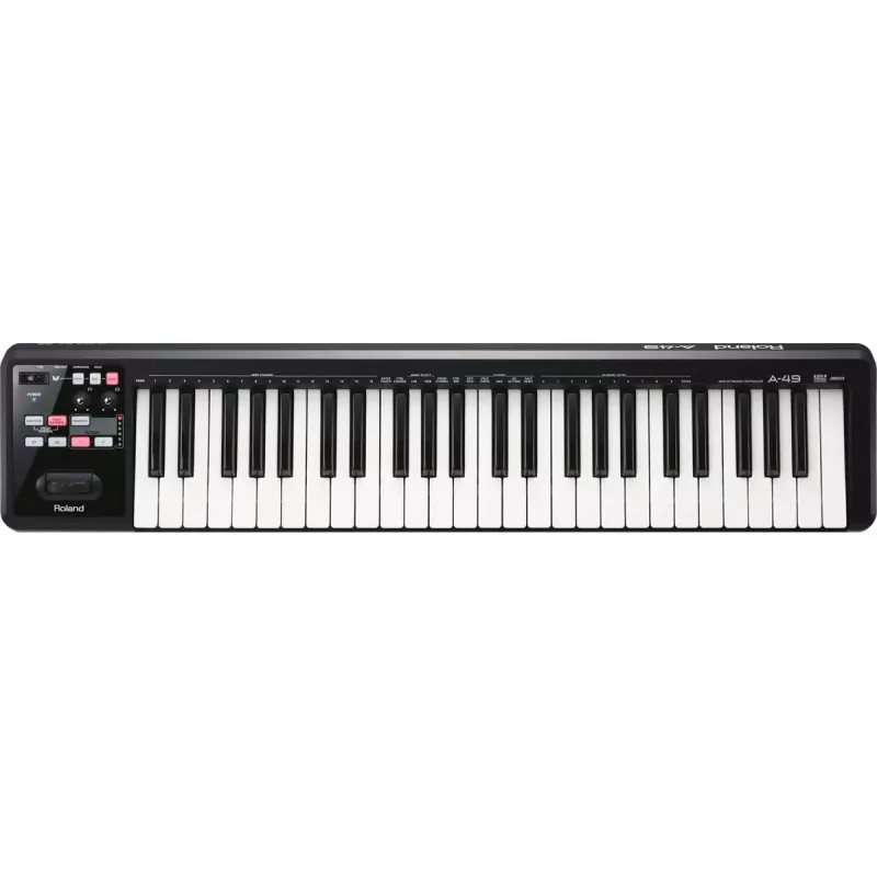 Teclado MIDI Roland A-49 49 teclas USB Preto Branco