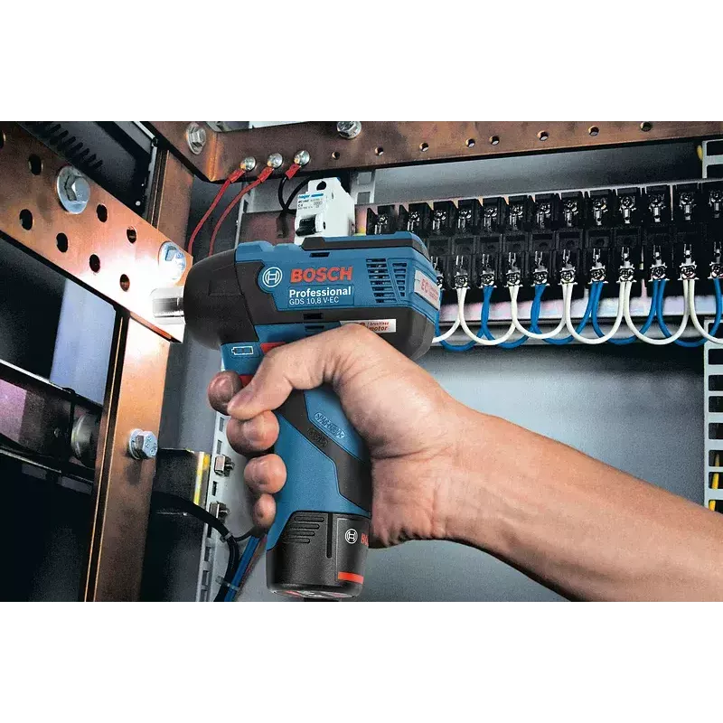 Chave de impacto Bosch GDS 10.8 V-EC Professional 3/8 polegadas 2600 rpm 115 N⋅m