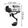 Chave de impacto Bosch GDS 10.8 V-EC Professional 3/8 polegadas 2600 rpm 115 N⋅m