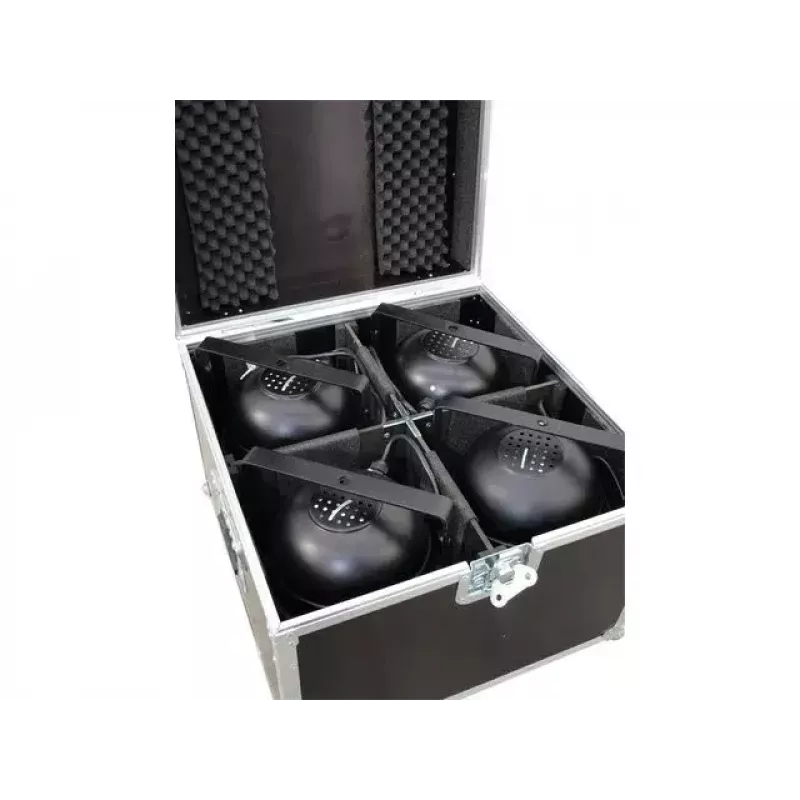 Flightcase Roadinger 31000800 Alumínio Bétula Preto 10,7 kg