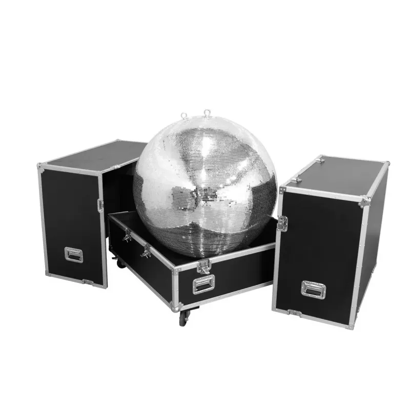 Flightcase Roadinger 31000433 Contraplacado Preto Prateado 69,8 kg