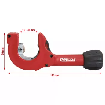 Corta-tubos manual KS Tools 104.5050 peso 1,03 kg