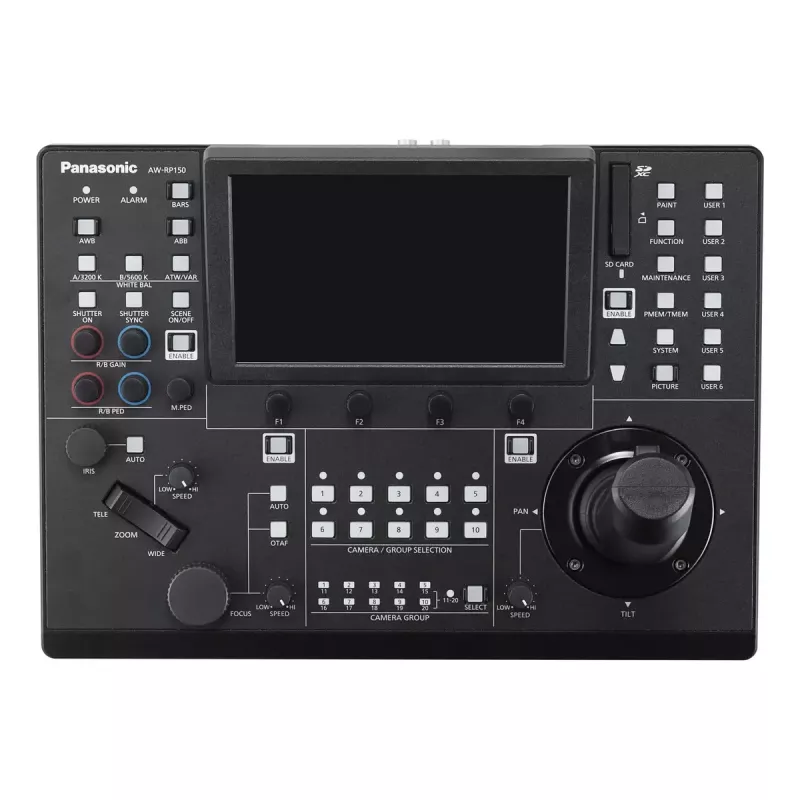 Controlo remoto com fio para câmara Panasonic AW-RP150GJ
