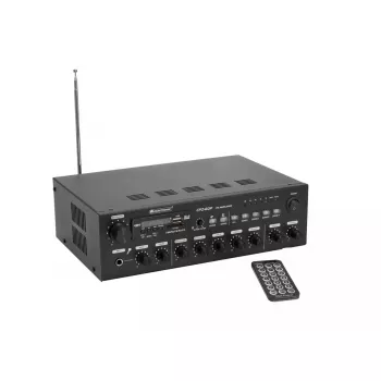 Amplificador de áudio Omnitronic 80709703 Performance/Stage preto
