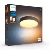 Philips Hue White Ambiance Enrave candeeiro de teto M, 2400 lm, com interruptor de regulação, preto