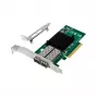 Placa de rede MicroConnect X520-DA2 PCIe x8 SFP+ – adaptador de servidor dual-port 10GbE