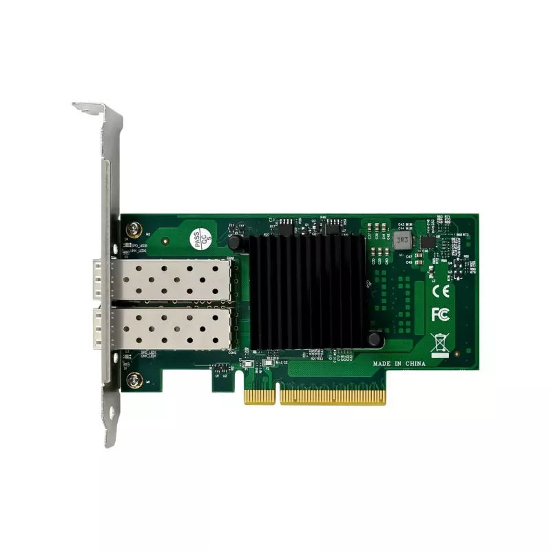 Placa de rede MicroConnect X520-DA2 PCIe x8 SFP+ – adaptador de servidor dual-port 10GbE