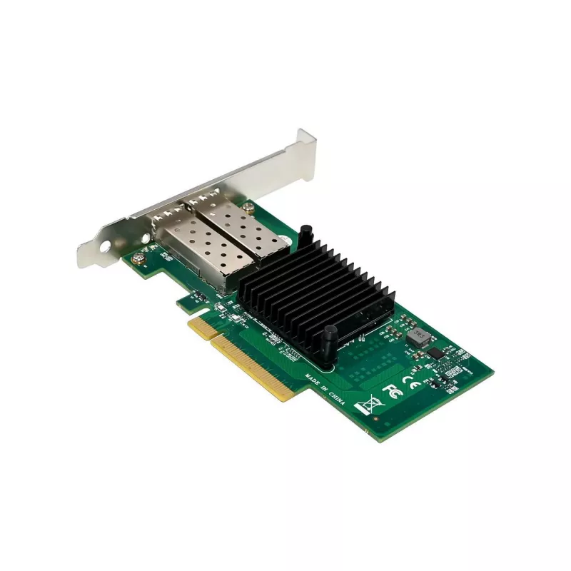 Placa de rede MicroConnect X520-DA2 PCIe x8 SFP+ – adaptador de servidor dual-port 10GbE