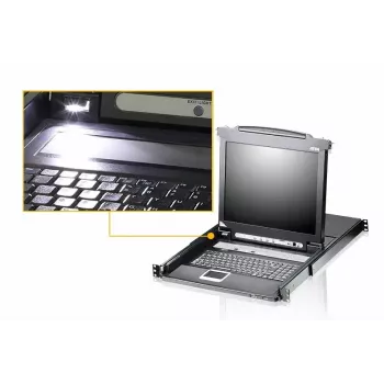 Consola KVM LCD de rack ATEN CL5716M 16 portas
