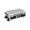 Mala com trolley Roadinger 30122087 contraplacado preto prateado discos de vinil