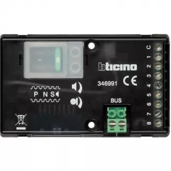 Legrand 346991 altifalante de encastrar, 2 fios, para 8 botões de chamada