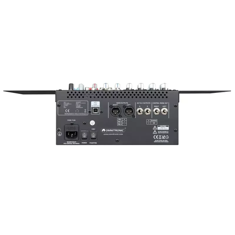 Misturadora de áudio Omnitronic 10040280