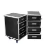 Roadinger 3012643D Roadie Case universal com gaveta dupla DD-2