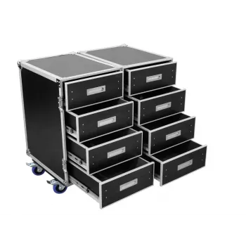 Trolley-case Roadinger 3012643D contraplacado preto largura 1150 mm profundidade 470 mm altura 880 mm