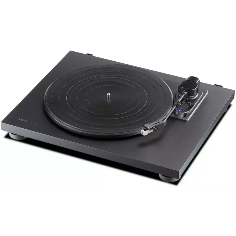 Gira-discos TEAC TN-180BT-A3 preto semiautomático