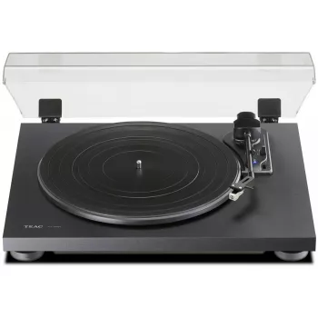 Gira-discos TEAC TN-180BT-A3 preto semiautomático